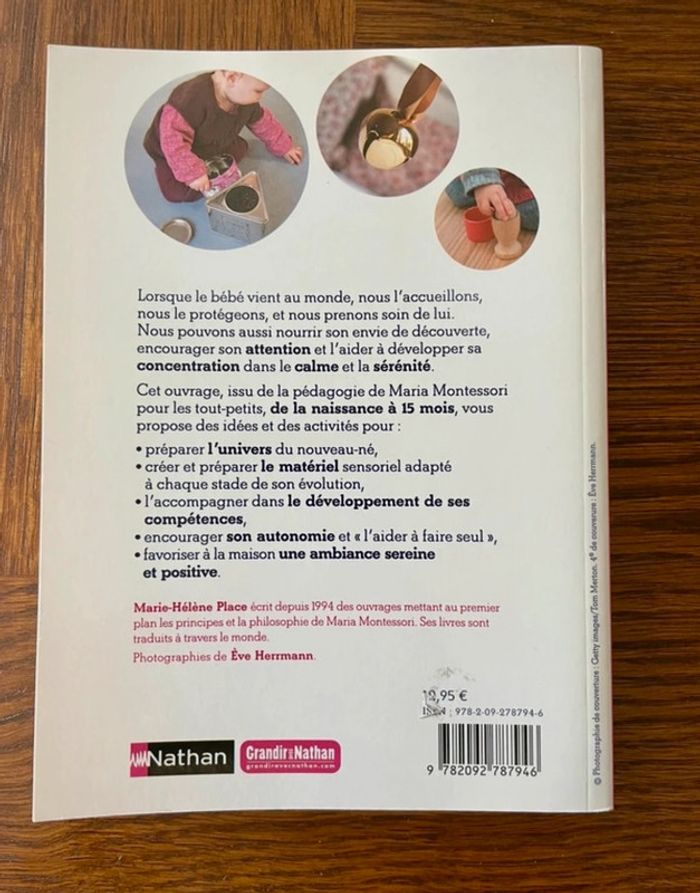Livre 60 activités Montessori pour mon bébé - photo numéro 2