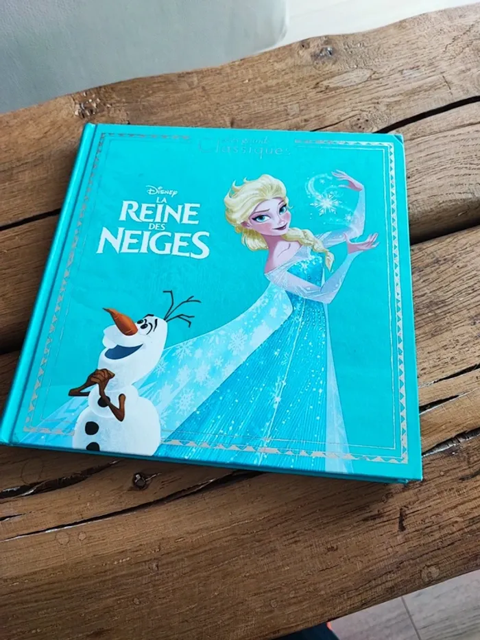 Livre la reine des neiges