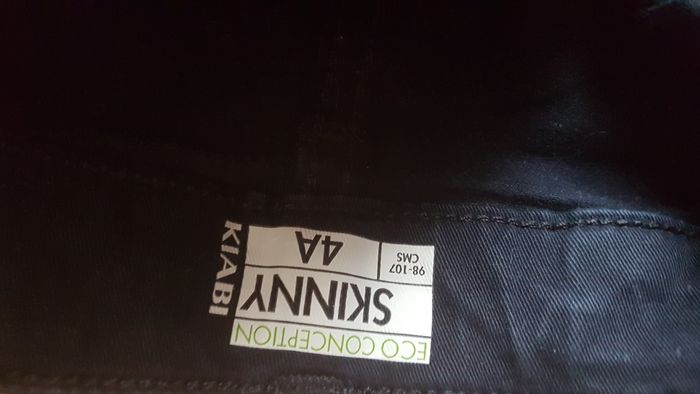 Jeans skinny à pression mixte noir 4 ans Kiabi - photo numéro 3