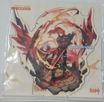 Acrylic Stand MIHOYO OFFICIAL Genshin Impact : Diluc - Red Dead of Night