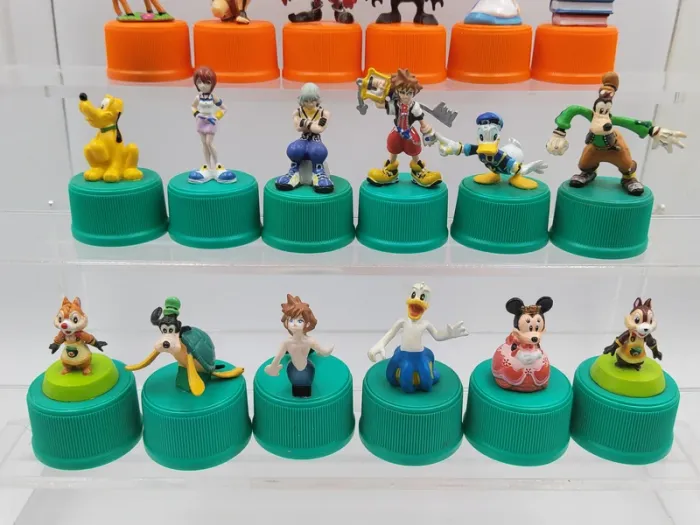 23 Kingdom Hearts Bottle Cap Figures - photo numéro 3