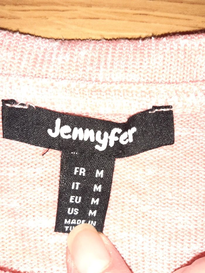Pull fin été femme manche courte taille M - photo numéro 2