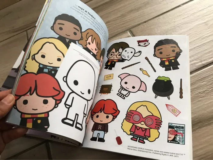 Livre Harry potter le Livre d'activités de Poudlard - photo numéro 7