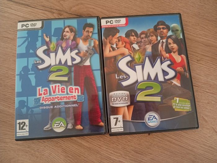 Boîtes vides Sims 2