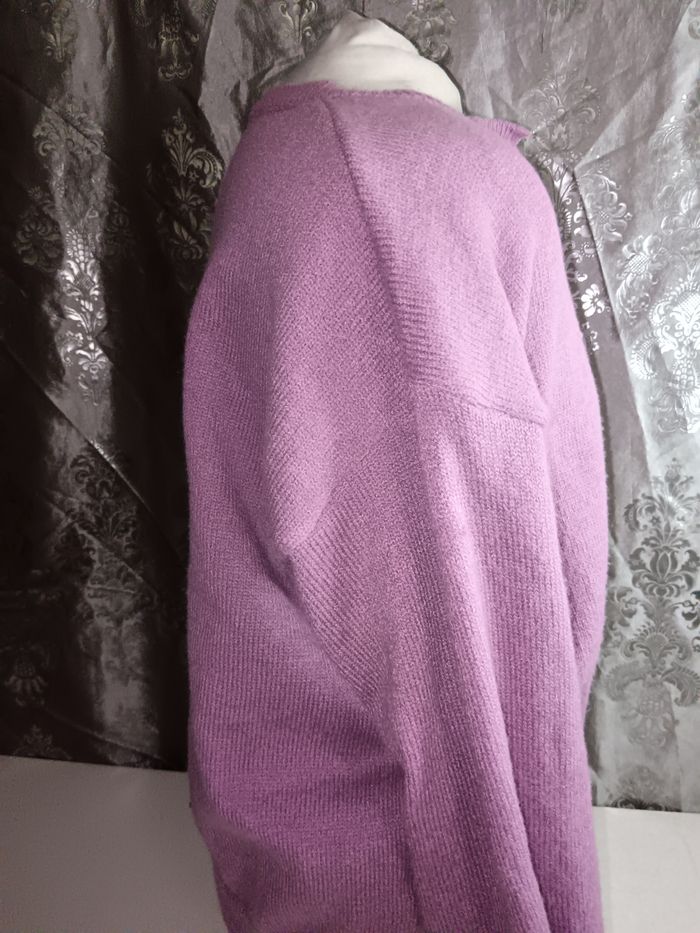 Gilet lilas - photo numéro 2