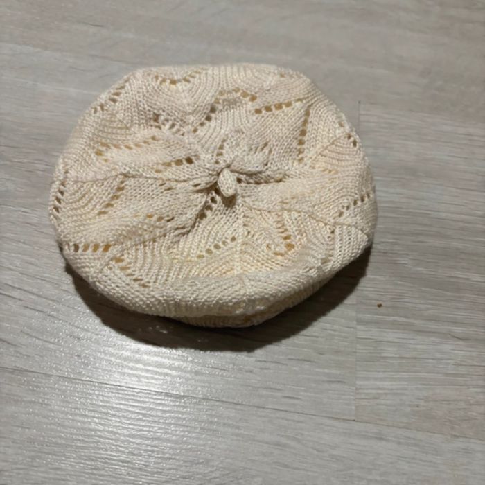 Bonnet bébé fille neuf