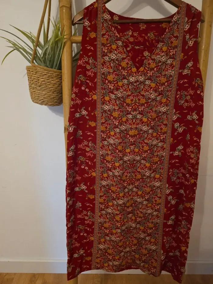 Robe d'été fleurie vintage - photo numéro 3