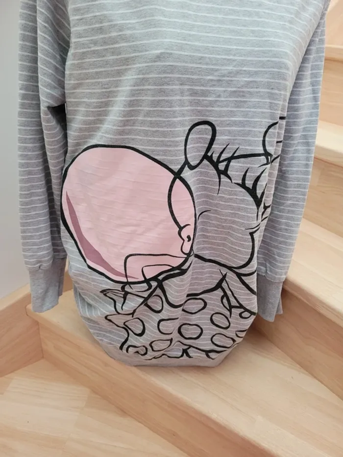 Sweat Minnie de grossesse taille L - photo numéro 2