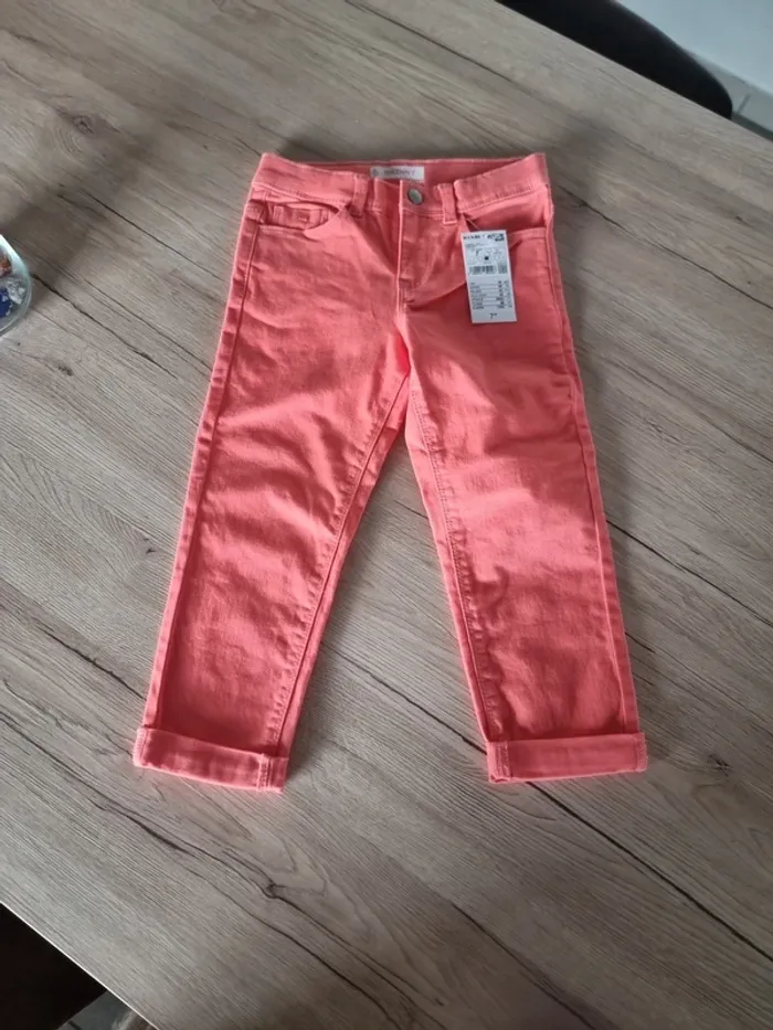 Pantacourt corail 7 ans kiabi