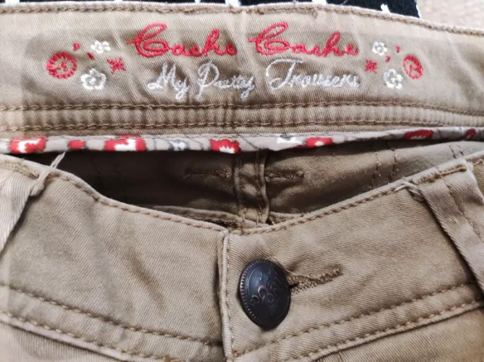 Pantalon beige Cache cache - T.36 - photo numéro 6