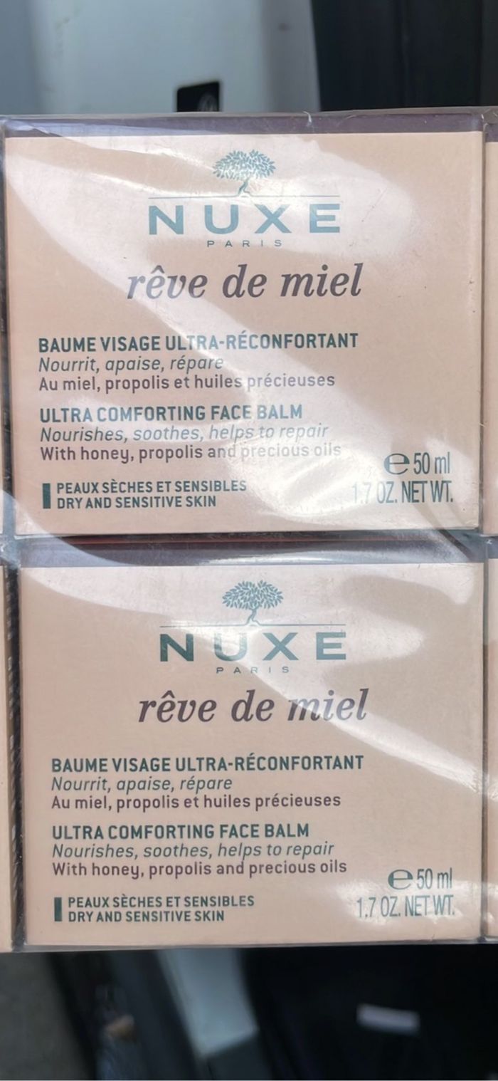 Crème nuxe  lot de 2 neuf
