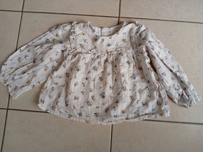 Tunique manches longues fille 4 ans Zara