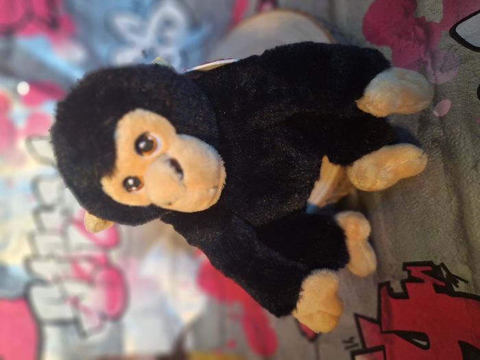 Peluche singe chimpanzé Keeltoys jamais utilisée parfaite pour offrir - photo numéro 9