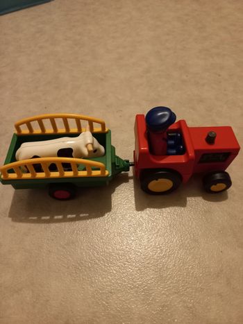 Tracteur et son fermier playmobil 1 2 3