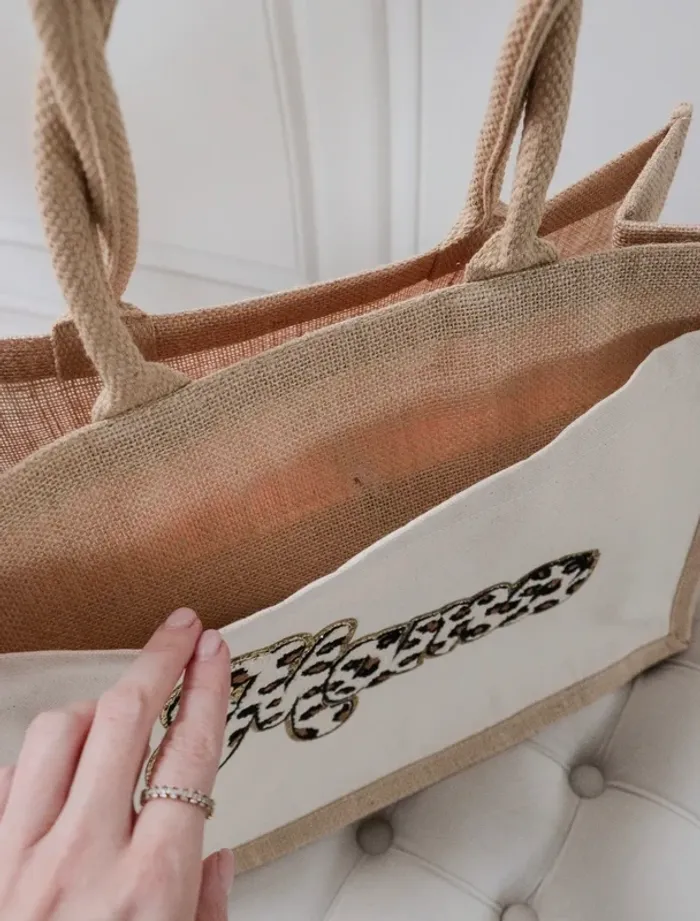 Sac fourre tout léopard neuf femme Kiss - photo numéro 2