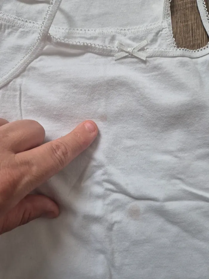 5 maillot de corps 6/7 ans primark - photo numéro 4
