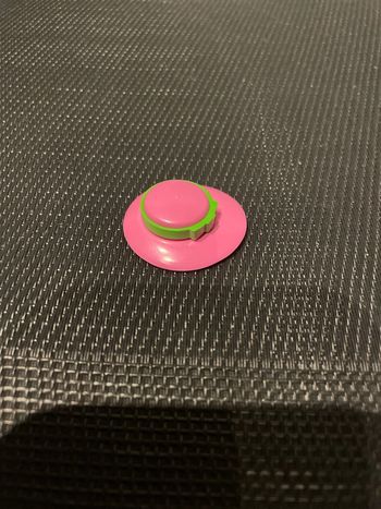 Playmobil chapeau femme rose bandeau vert 1900 belle époque