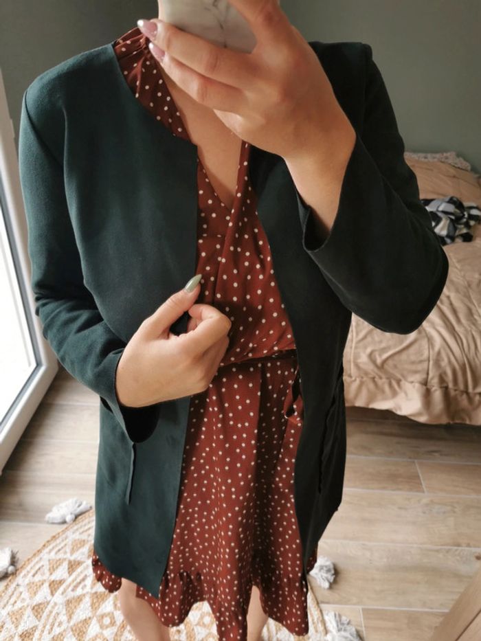 Veste suédine 38 NEUVE