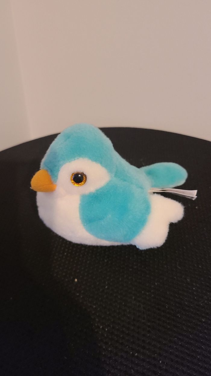 Oiseau birdies 14 cm - bleu turquoise