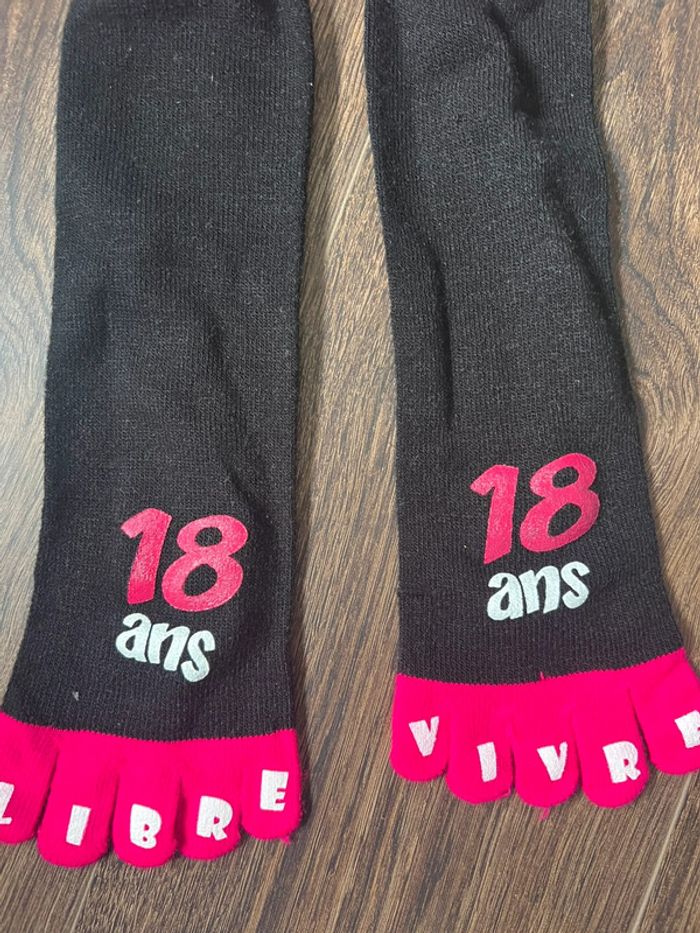 Chaussettes 18 ans - photo numéro 2