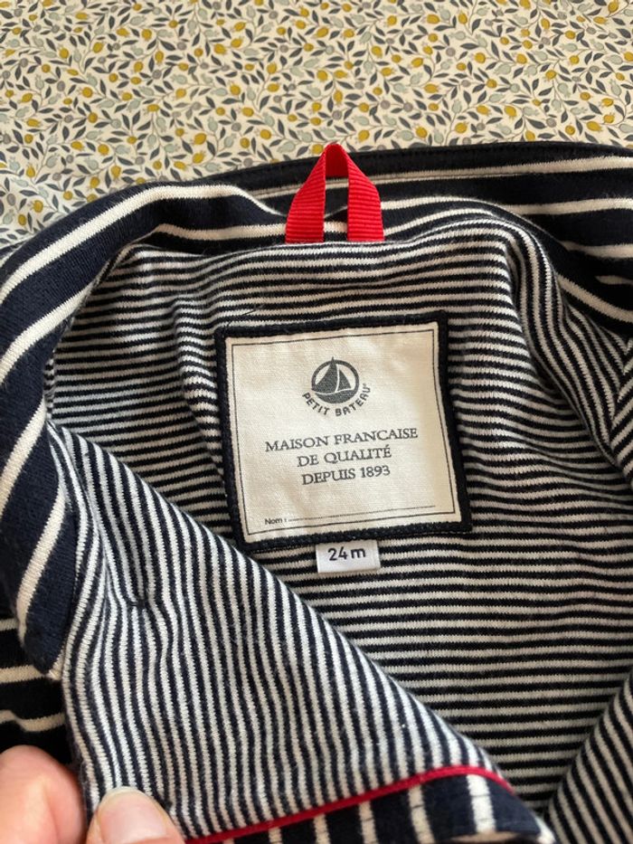 Veste caban Petit bateau 24 mois - photo numéro 2
