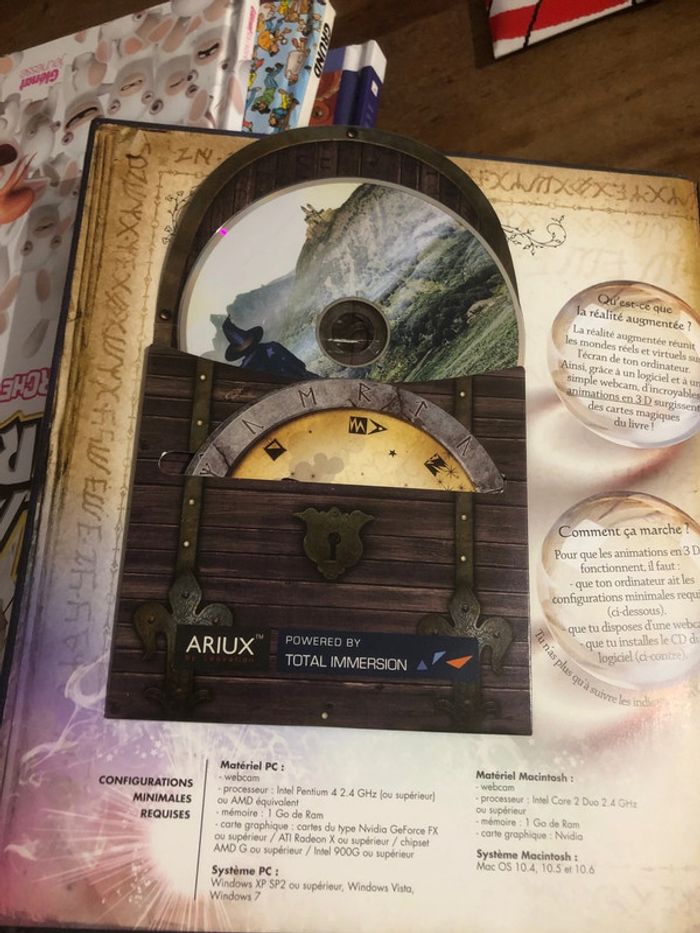 Livre sortilèges et sorcier interactif avec dvd - photo numéro 2