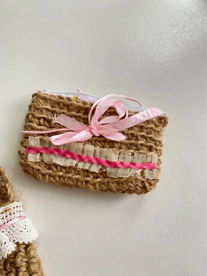 Sac à bandoulière avec son porte monnaie - photo numéro 6