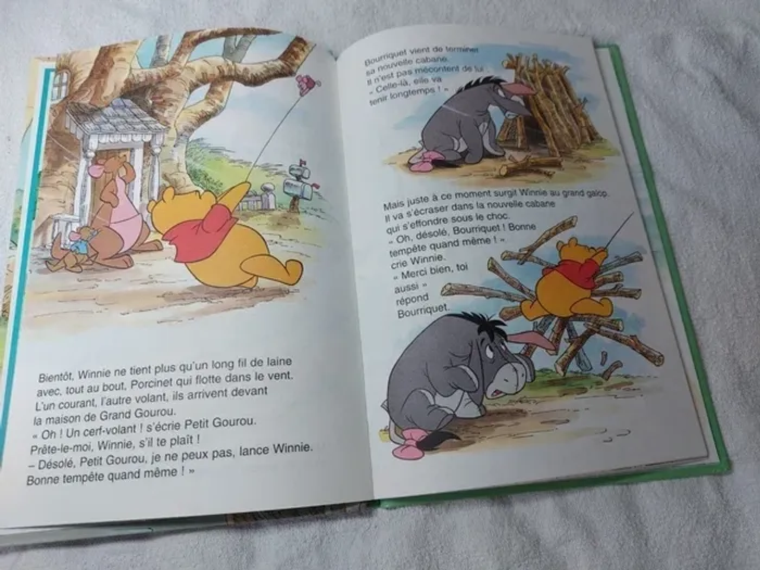 Livre Disney - Mickey Club du Livre : Winnie l'Ourson et le jour de la tempête - photo numéro 3