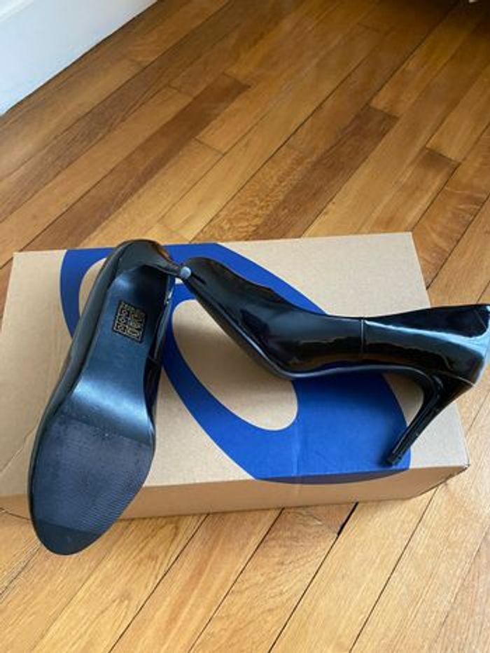 Chaussures à talons  noir brillant - photo numéro 4