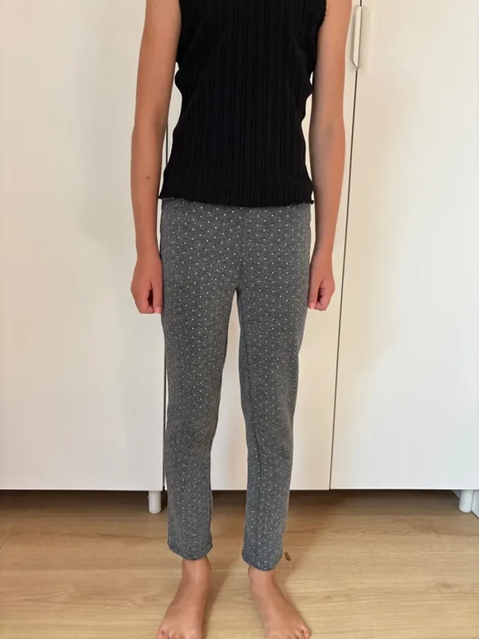 Pantalon jogger doublé polaire