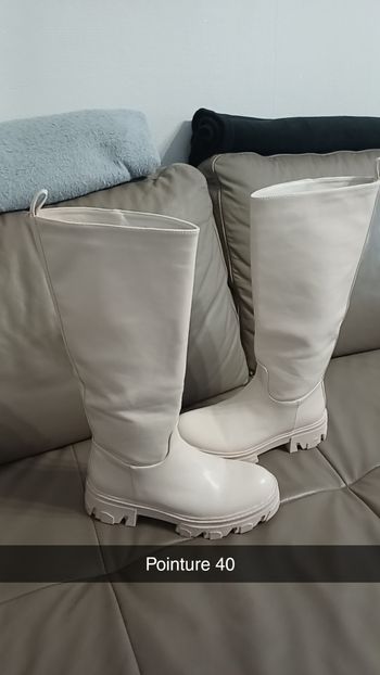 Bottes crème 