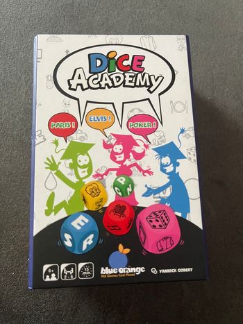 Jeu dice academy blue orange 