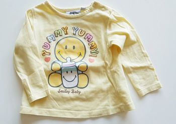 Tee-shirt Smiley world 6 mois