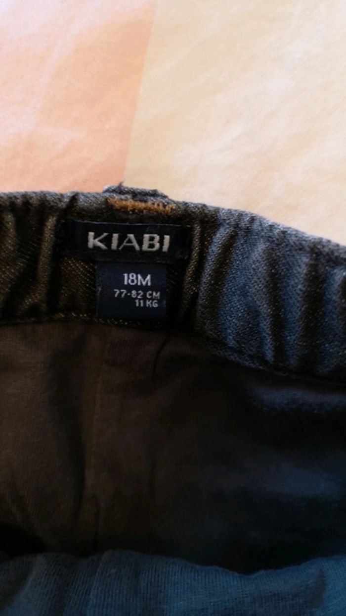 Lot de 2 pantalons 18 mois - photo numéro 5