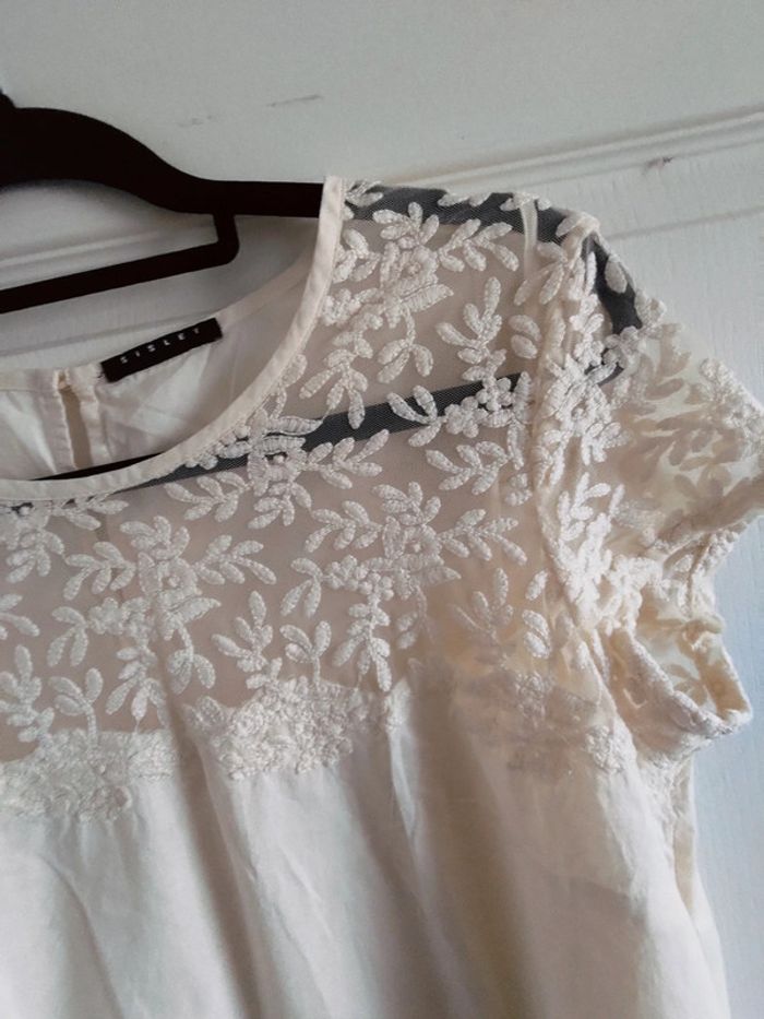 Sisley robe crème M - photo numéro 3