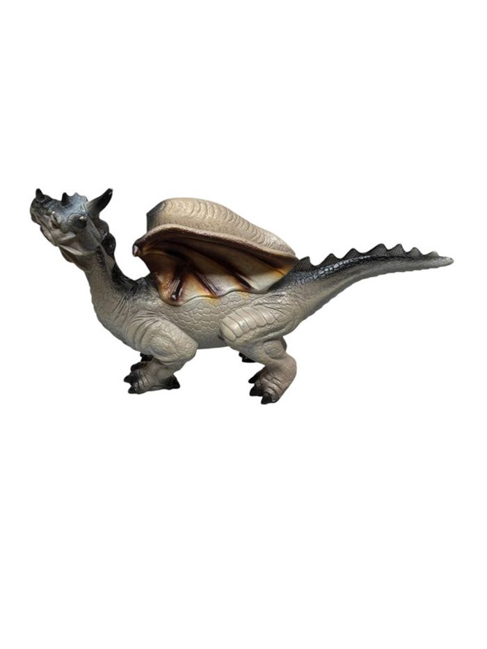 Dragon en caoutchouc 35 cm - photo numéro 2