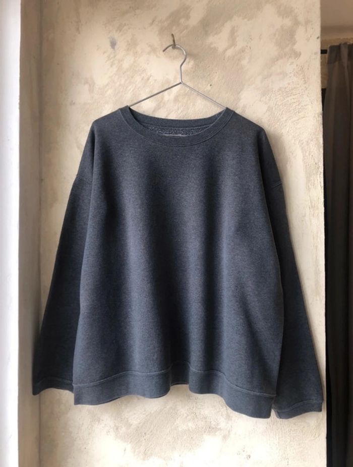 Sweat uni gris Hanes femme XL - photo numéro 2