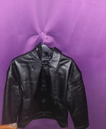 Veste cuir Zara