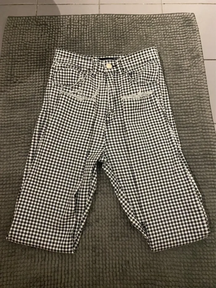Pantalon skinny à carreaux - Stradivarius - photo numéro 5