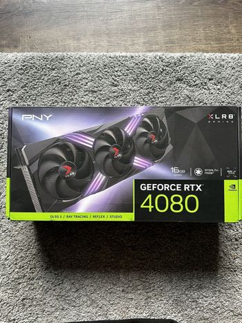 PNY GeForce RTX 4080 XLR8 Gaming VERTO EPIC-X RGB Triple Fan 16Go GDDR6X
