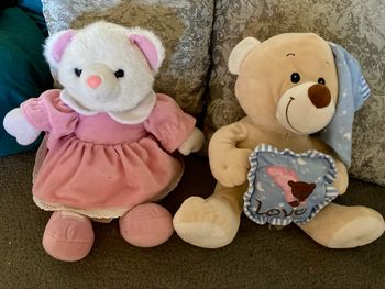 Lot de deux grandes peluches