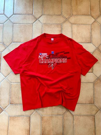 Tee shirt imprimé / printed NFL Tampa Bay Buccaneers play-off NFC vintage 2007