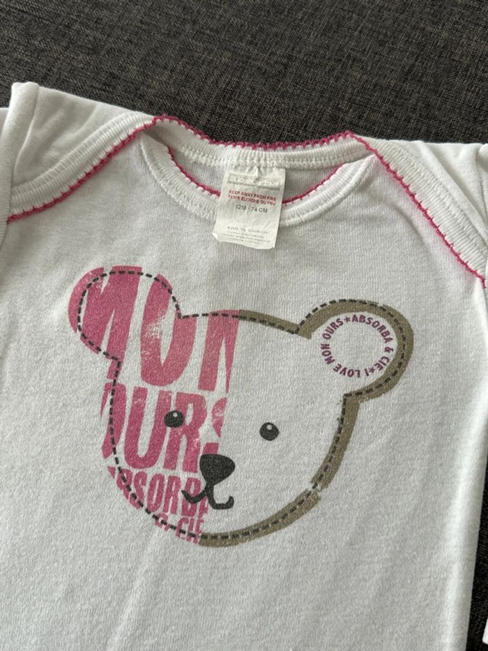 Body 12 mois Absorba - photo numéro 2