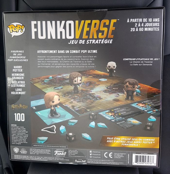 Jeu de société stratégie Harry potter funko pop! - photo numéro 2