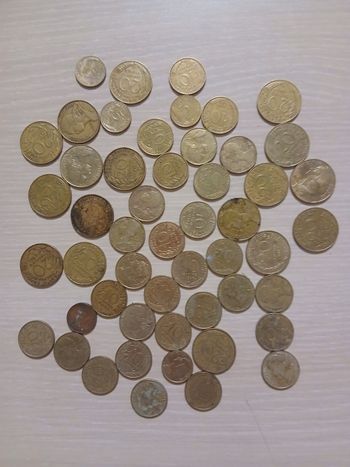 Lot de piece francaise 20cm,10cm,5cm tres bonne etat