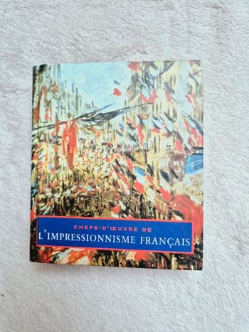 Petit livre chef-d'œuvre de l'impressionnisme français.