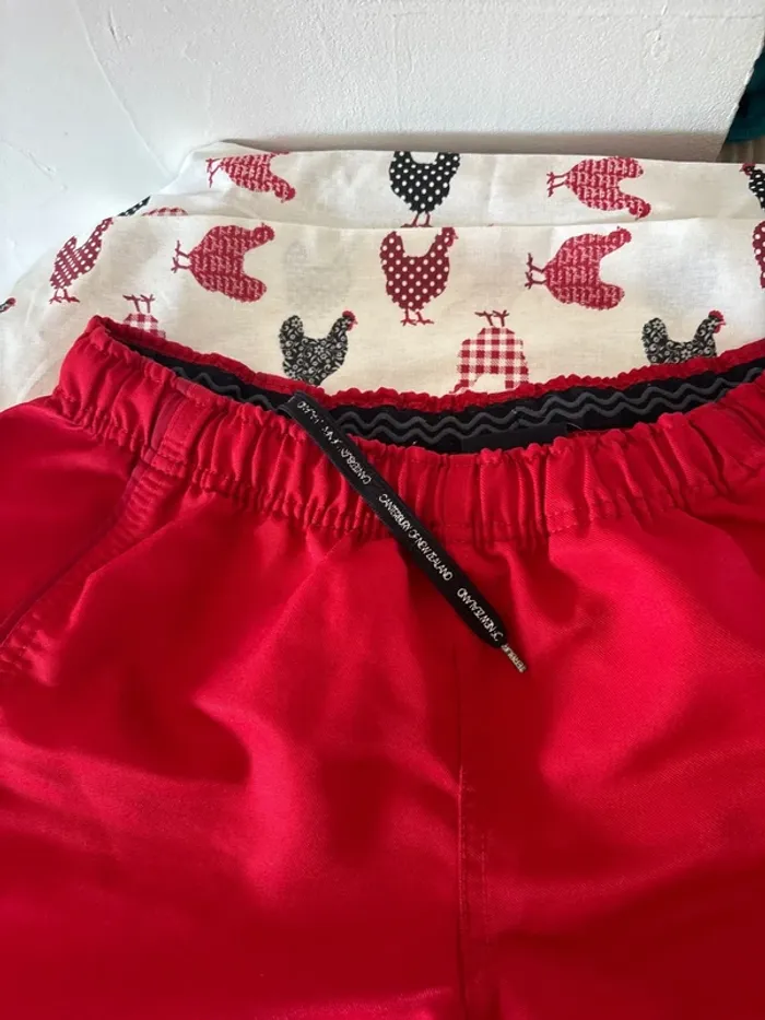 Short, rouge, homme n°207 - photo numéro 4