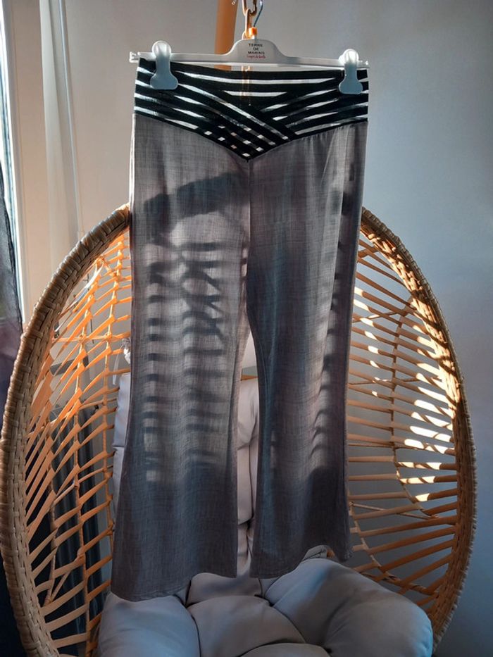 Pantalon pattes d'éléphant taille 40