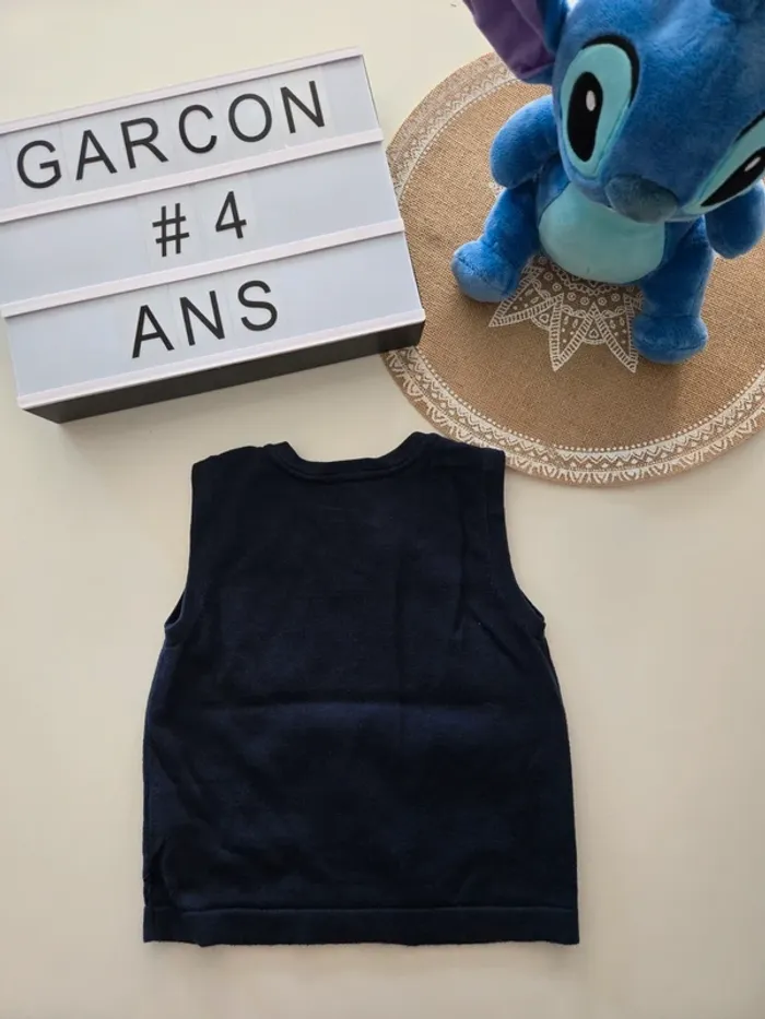 Gilet sans manches 4ans - photo numéro 3