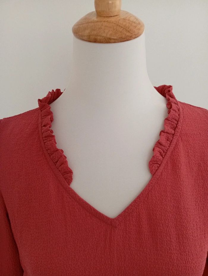 Blouse fluide rose Promod taille S - photo numéro 6